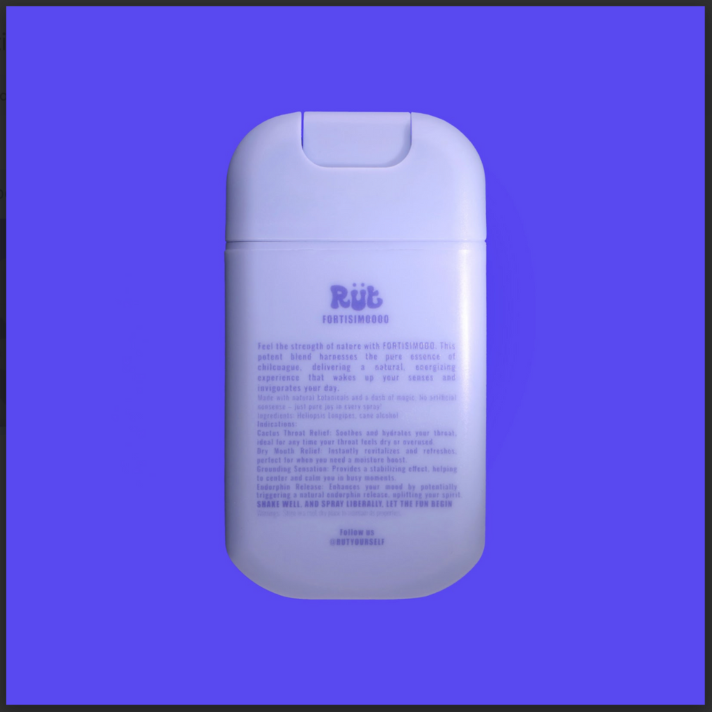 FORTISIMOOO spray de chilcuague puro 30ml reverso - RUT